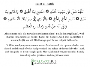 salatul fatih